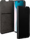 Husă Bigben iPhone 16 Plus Folio Wallet Funcție Stand Neagră