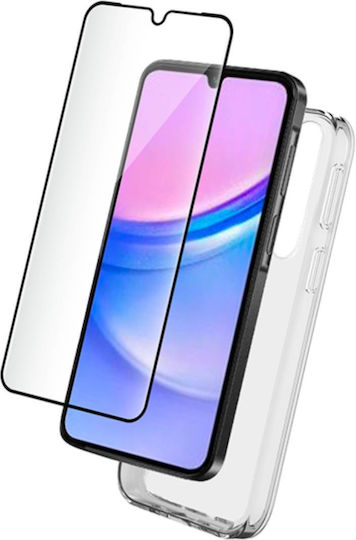 Bigben 2-in-1 Zubehörpaket Samsung Galaxy A16 4G/5G Flexibles Smartframe Transparent
