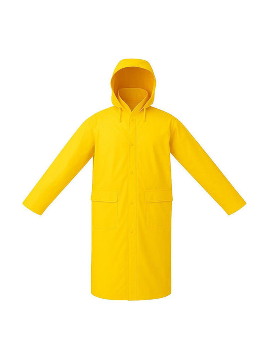 Waterproof Trench Coat Yellow Cresman Tytan XXL