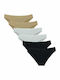 Βαμβακερά Damen Slip MultiPack Multicolour
