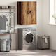 vidaXL Badezimmerschrank B69.5xT34xH90cm Braun