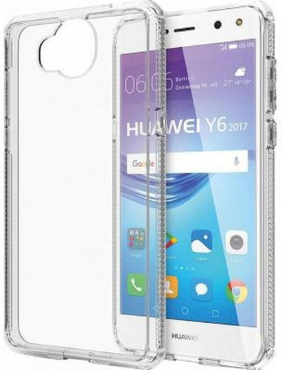 Itskins Handyhülle Huawei Y6 2017 Hart Hybrid Transparent