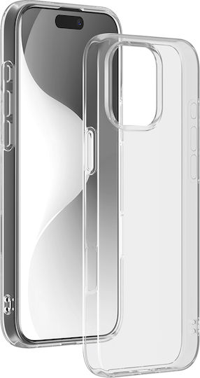 Bigben Case iPhone 16 Pro Max Flexible Silisoft Anti-Yellowing Transparent