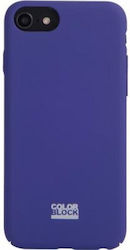 Farbblock Handyhülle Für iPhone SE 8 7 6s 6 Hart Weich Touch Lila Farbblock Handyhülle Für iPhone SE 8 7 6s 6 Hart Weich Touch Lila