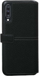 Husă Façonnable Samsung Galaxy A70 Book Sellier Lacquered Buton Negru Husă Façonnable Samsung Galaxy A70 Book Sellier Lacquered Buton Negru