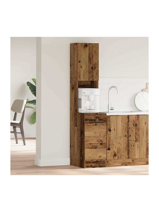 Floor Cabinet Coffee 35x50x180cm