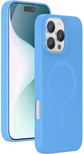 Bigben Schutzumschlag Für iPhone 16 Pro Magsafe Blau