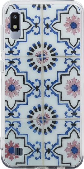 Bigben Connected Hybrid Case Samsung Galaxy A10 Morocco Patterns Elegant Thin Design Multicolour