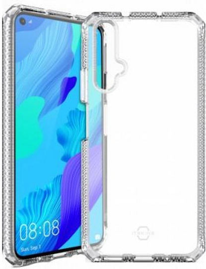 Itskins Handyhülle Huawei Nova 5T Semi-Rigid Spectrum Transparent