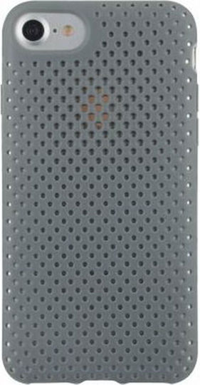 Color Block Case iPhone SE 8 7 6s 6 Semi-Rigid Micro-Perforated Gray