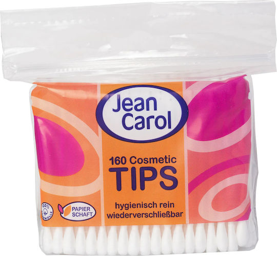 Jean Carol Cosmetic Tips Μπατονέτες160τμχ