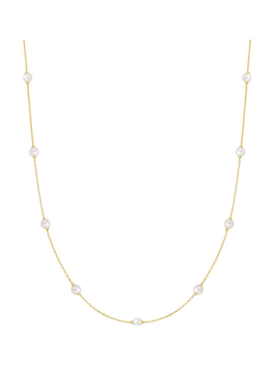 Ania Haie from Gold Plated Silver with Pearls