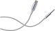 Force Power Audio Kabel Usb-c Zu Jack 3.5mm Nylon Geflochten Verstärkt 1,2m Weiß