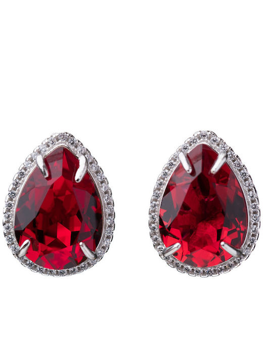 The Gem Stories Earrings made of Silver with Stones