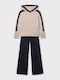 Kinder-Set mit Hose Winter 2Stück Black