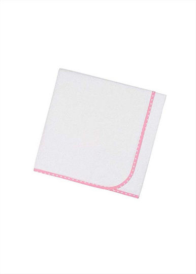 Bunny Bebe Wickeltuch Rosa 60x90cm.