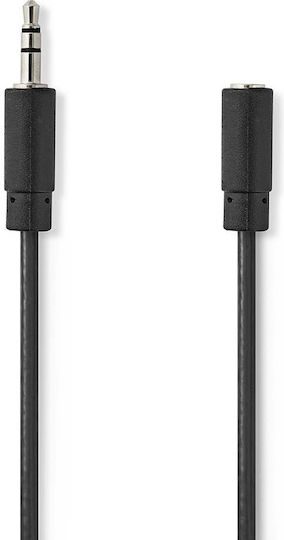 Cablu Prelungitor Audio Jack Nedis 10 M Conectori Male La Female Negru