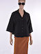 Women's Long Sleeve Shirt Black