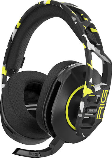Nacon RIG 600 PRO HS Wireless Over Ear Gaming Headset with Connection Bluetooth Acid Camo