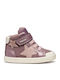 B Gisli Anatomical Kids Boots with Velcro Pink