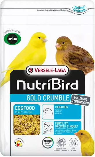 Nutribird Gold Crumble Canaries Yellow Dry Eggfood Canaries