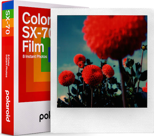 Polaroid Asa 160 Фото Филм 8 Пакета Sx-70 Instant Камера Бял