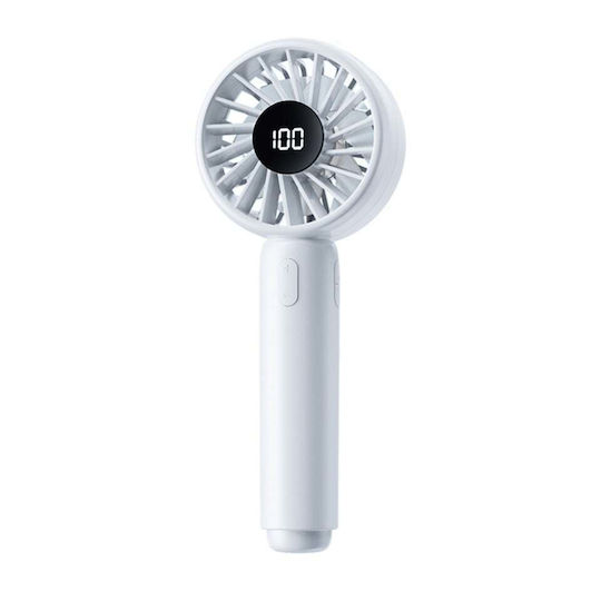 Mini Portable Fan Ct-110 5 Speeds Usb-c Compact Lightweight Set Sticker White