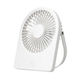 Mini Portable Fan Ct-108 Usb 2w Compact Lightweight Set Sticker White
