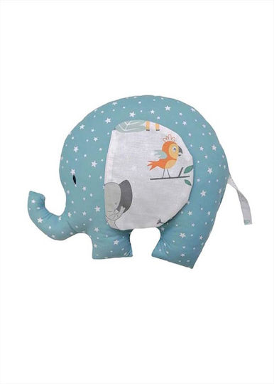 Bunny Bebe Light Blue Figure Pillow 07-005-0031
