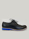 Δερμάτινα Ανδρικά Oxfords Μπλε