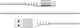 Force Power USB A USB C 2m 3A 15W 12,000 Flexion Resistant Reinforced Cable White