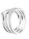 The Gem Stories Set Rings with Zircon made of Silver