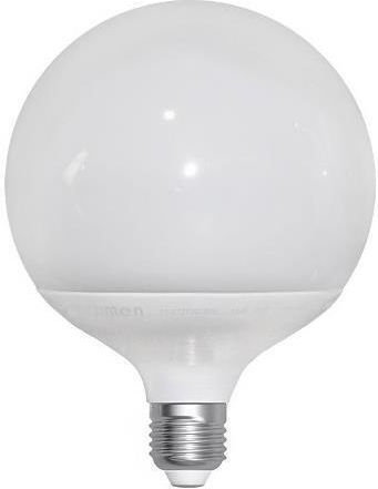 Adeleq LED-Lampe 18W 158mm für Fassung E27 und Form G120 Kühles Weiß