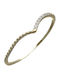 Silver Star Damen Ring mit Steinen aus Silber Vergoldet