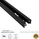 GloboStar Mounting Rail for Spotlights made of Aluminum Black 60984-3M