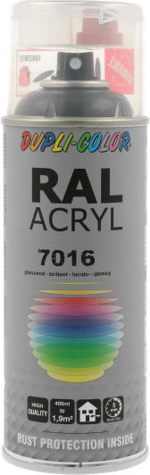 Dupli Color Spray Primer Acrylic High Temperature with Satin Effect Gray 7016 400ml