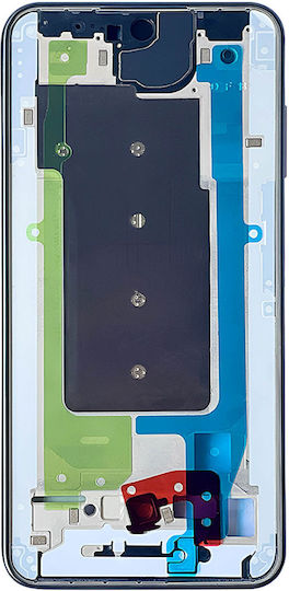 Clappio Ersatz-Zentralrahmenteil Samsung Galaxy A36 Schwarz