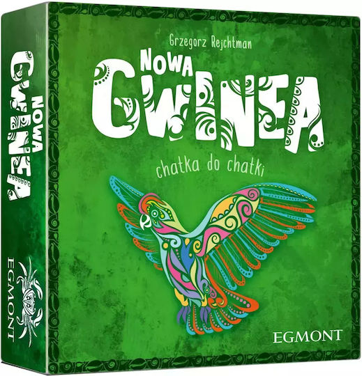 Board Game New Guinea for 2-4 Players 8+ Years Old (PL) Egmont