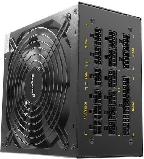 Segotep rev. 2.31 800W Черен Компютърно захранване Пълен модул 80 Plus Gold