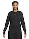 French Terry Women's Sweatshirt Black