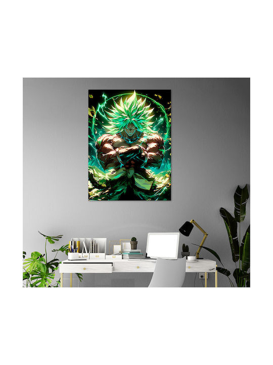 Canvas Painting Dragon Ball Broly Legendary Super Saiyan Knv2710 45cm X 65cm