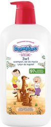 Bambino Dzieciaki 3в1 Шампоан Душ Гел и Пяна за Баня Сурикати 1000мл