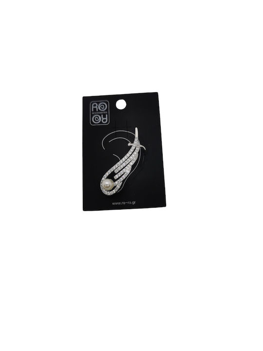Ro-Ro Accessories Ohrringe aus Silber mit Perlen