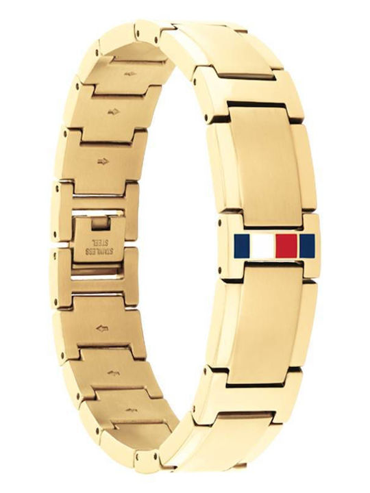 Tommy Hilfiger Men's Gold Plated Steel Bracelet...