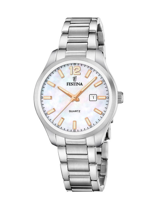 Festina Women's Watch with Silver Metal Bracelet