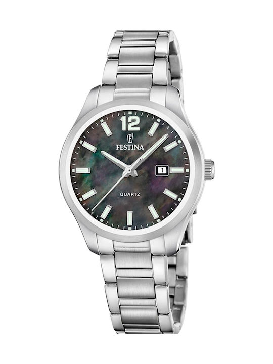 Festina Women's Watch with Silver Metal Bracelet