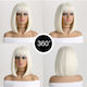 Парика Бяла 10WIG-435E