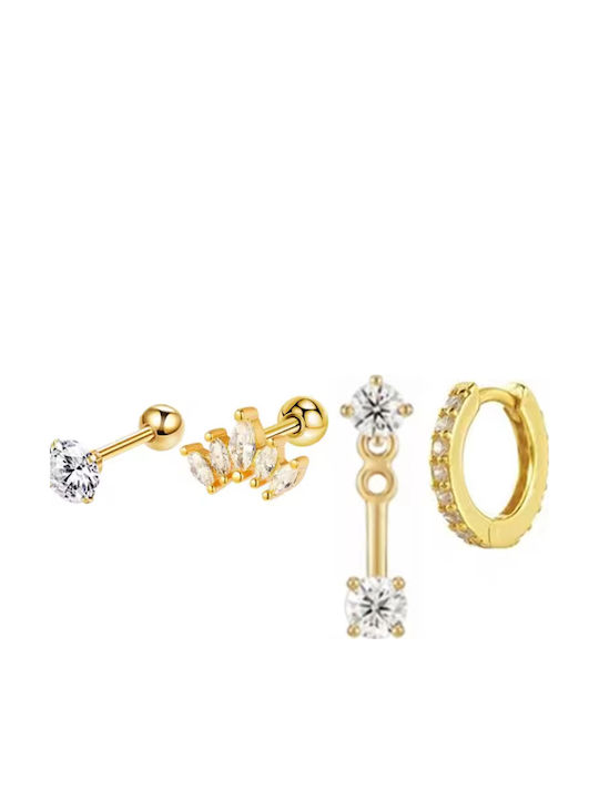 Amalfi Accessories Set Cercei din Oțel