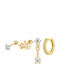 Amalfi Accessories Set Cercei din Oțel