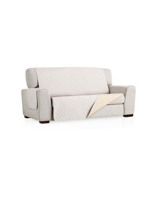 Sofazip Elastic Cover for Five-Seater Sofa Ivory-beige 240εκ. 1pcs SZMATIVBE